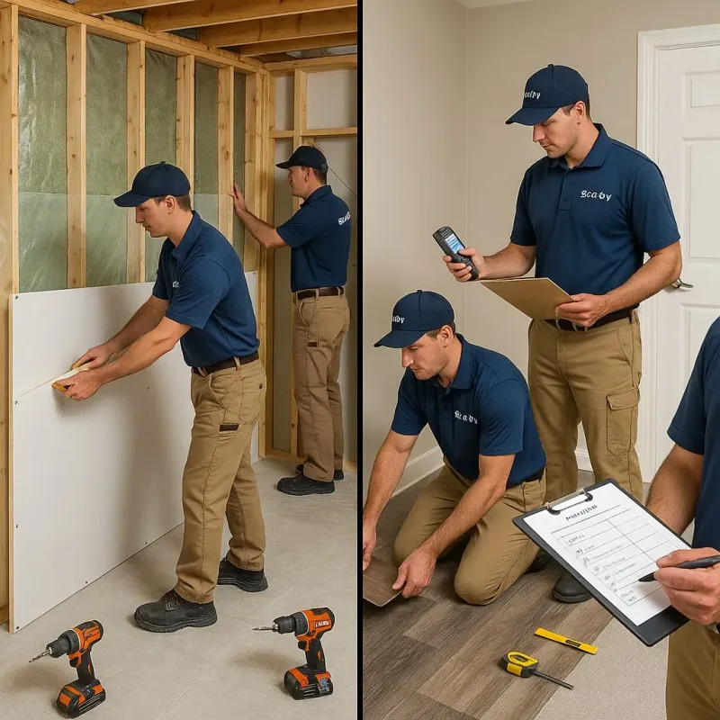 Repairs and Reconstruction process in Onalaska, TX